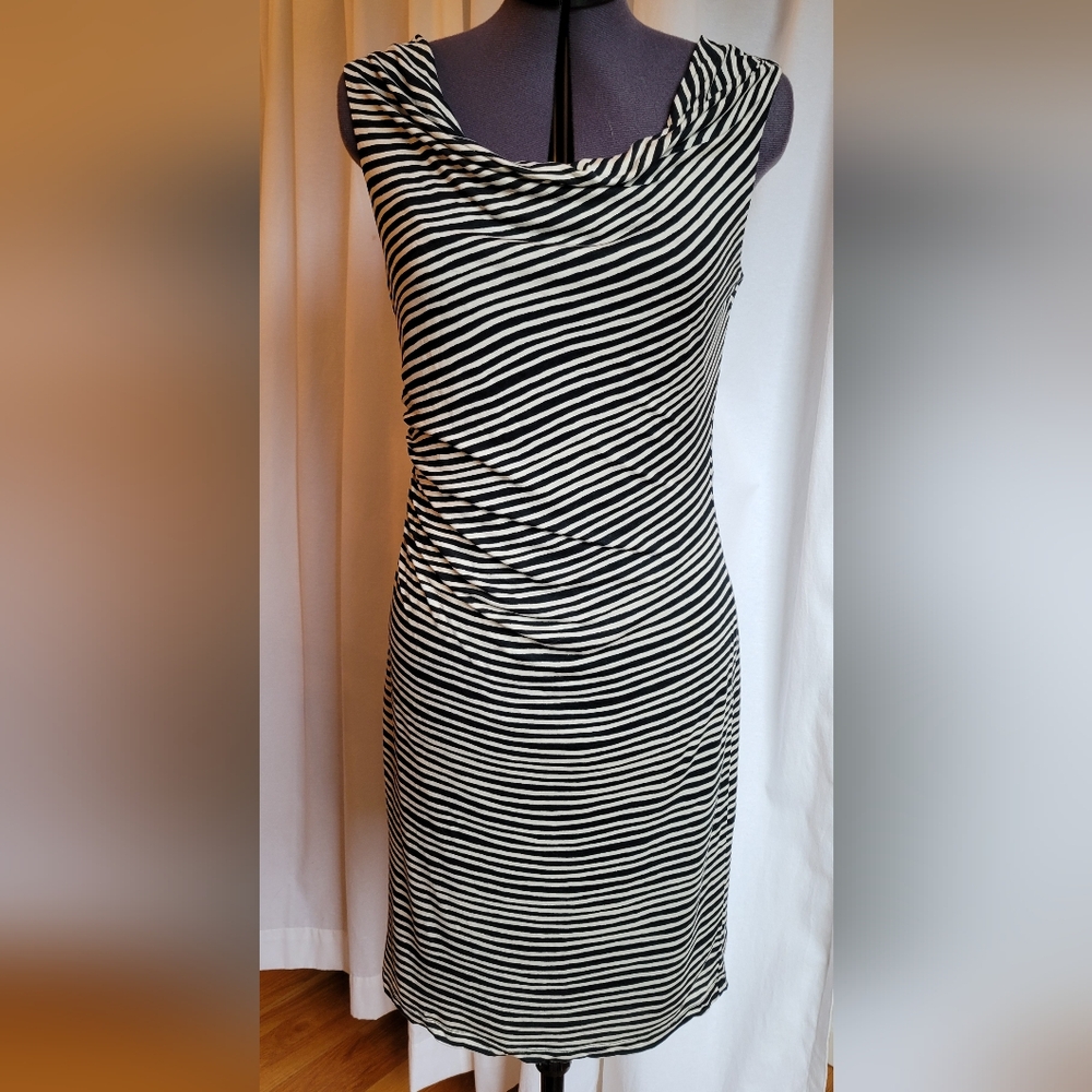 LOFT size S, Striped Knit Dress